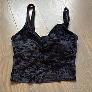 lululemon athletica Black Velvet Tank Top